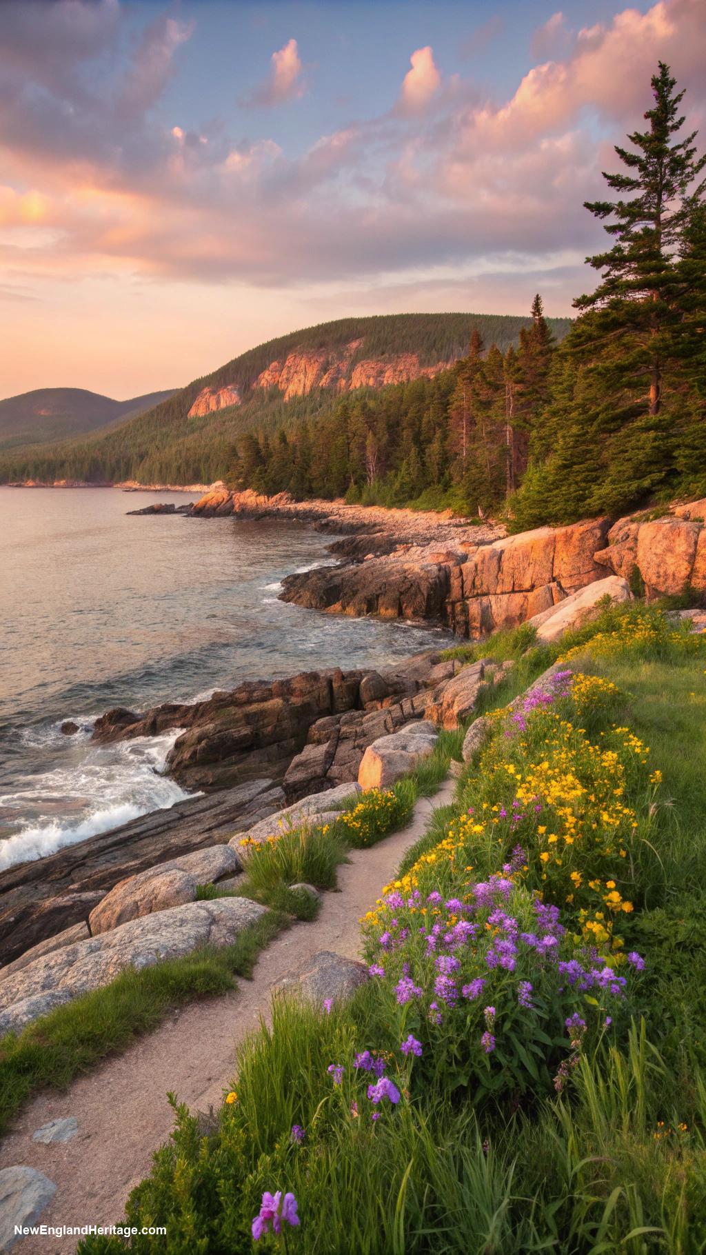 best places to visit in new england Acadia National Park Maine