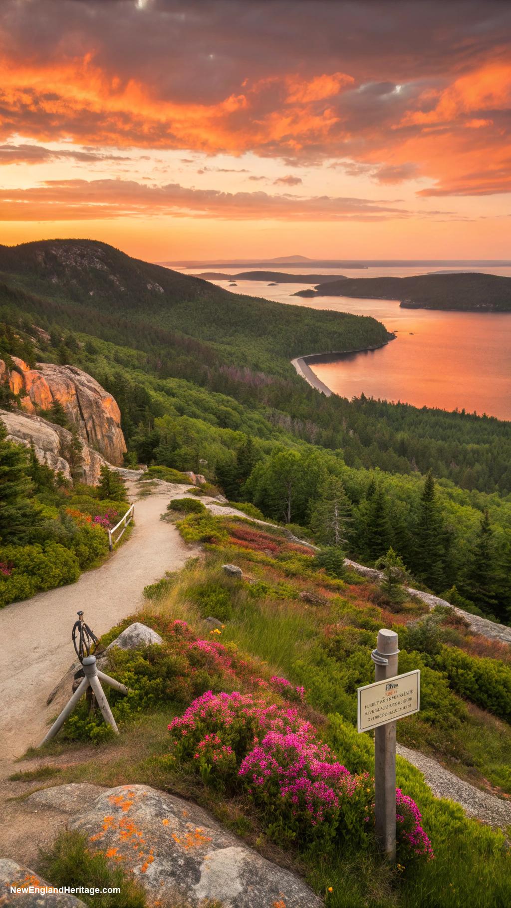 best places to visit in new england Acadia National Park in Maine