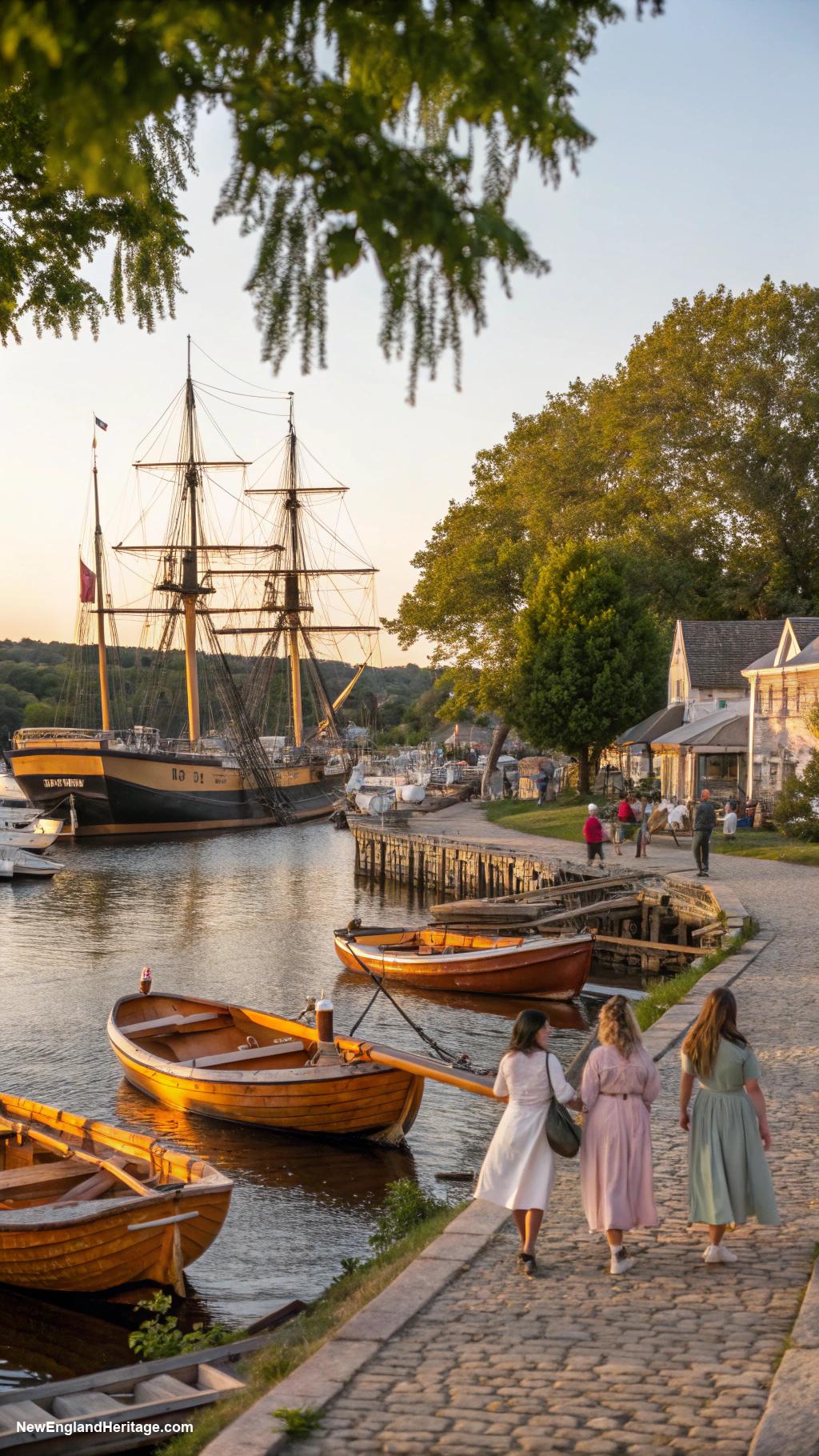 best places to visit in new england Mystic Seaport Connecticut 1