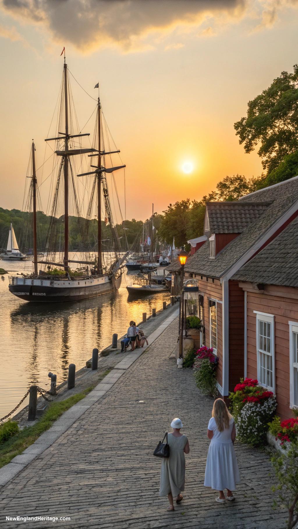 best places to visit in new england Mystic Seaport Connecticut
