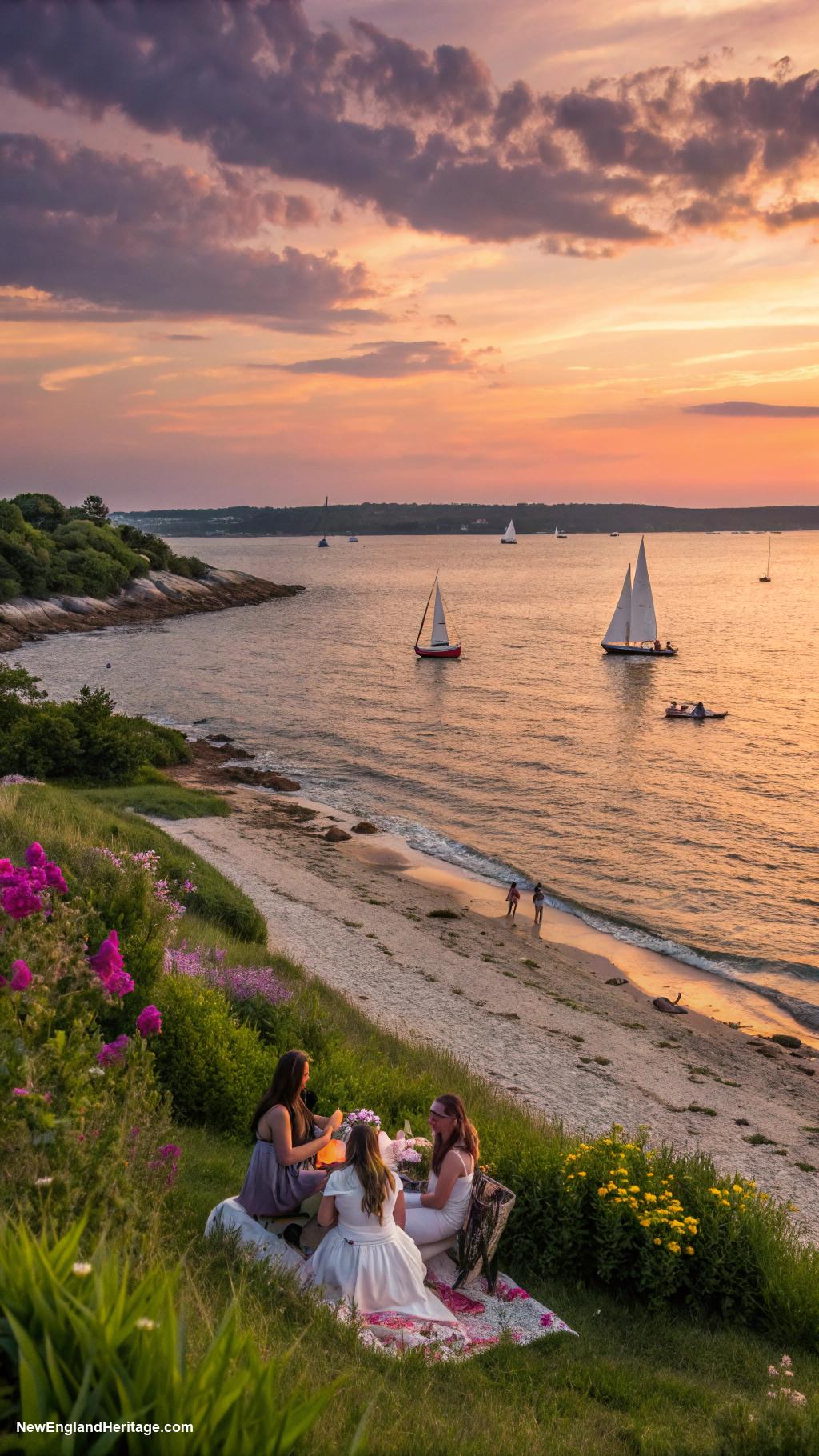 best places to visit in new england Narragansett Bay Rhode Island