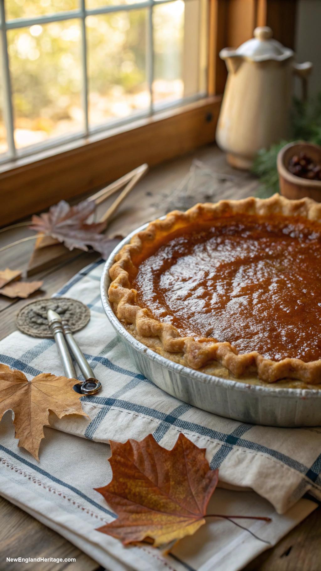 classic recipes Maple Syrup Pie