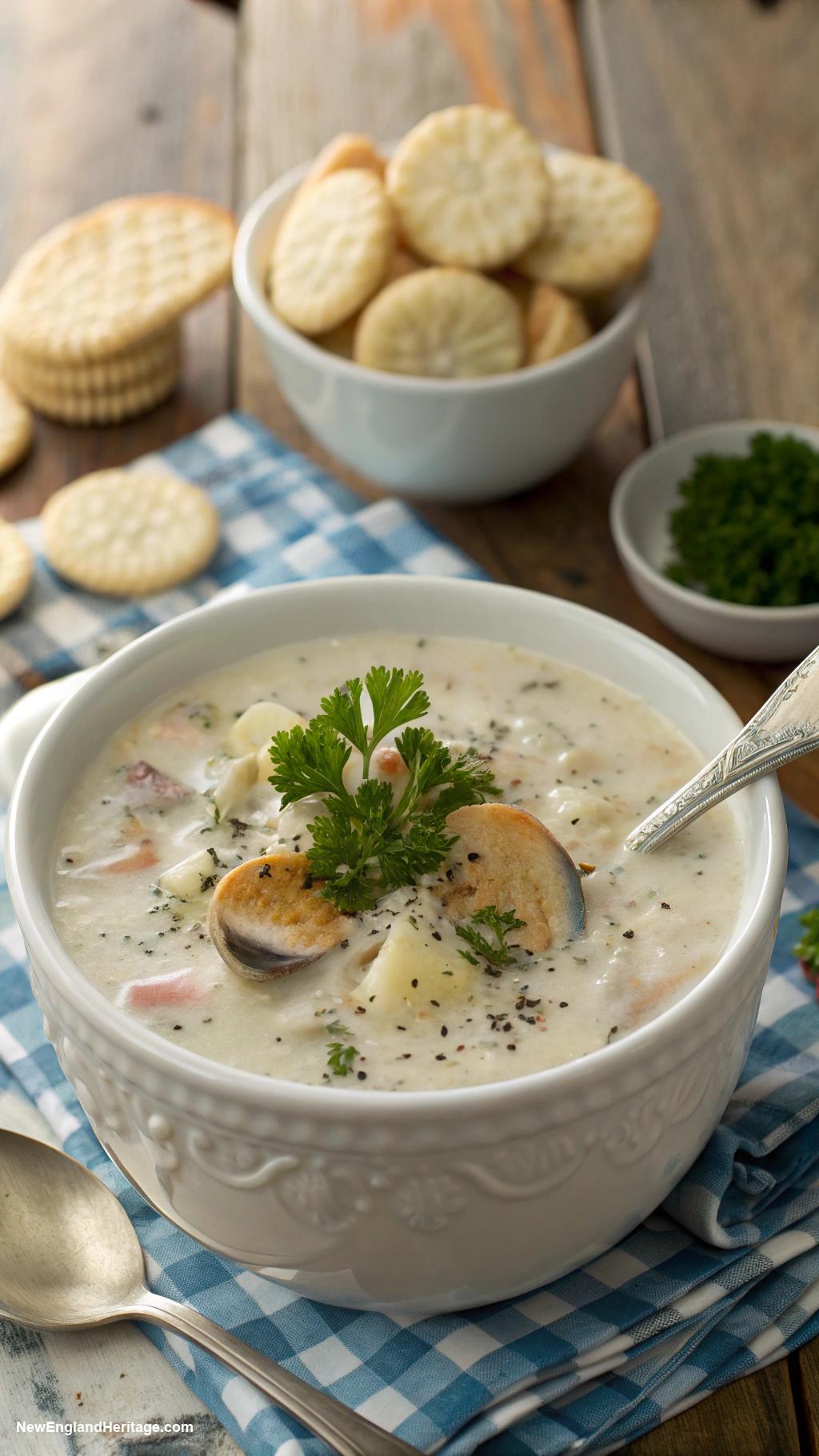 classic recipes New England Clam Chowder