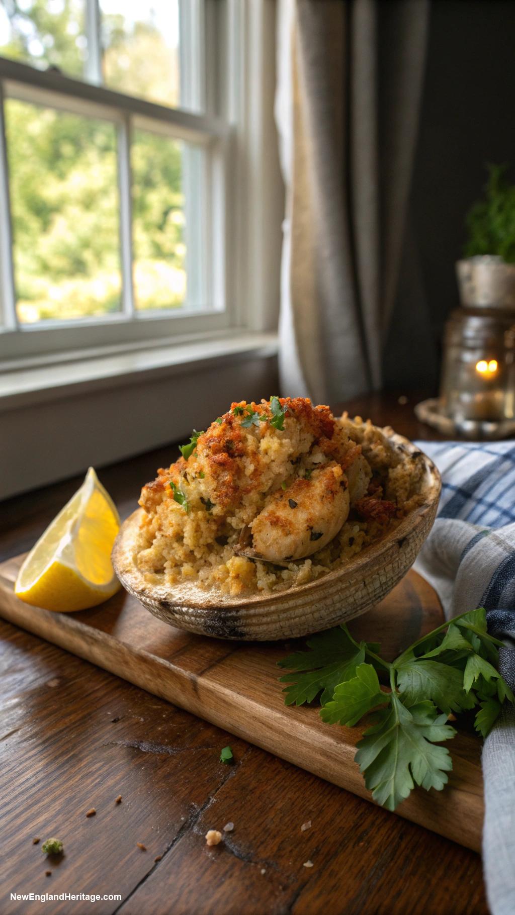 classic recipes Stuffed Quahogs