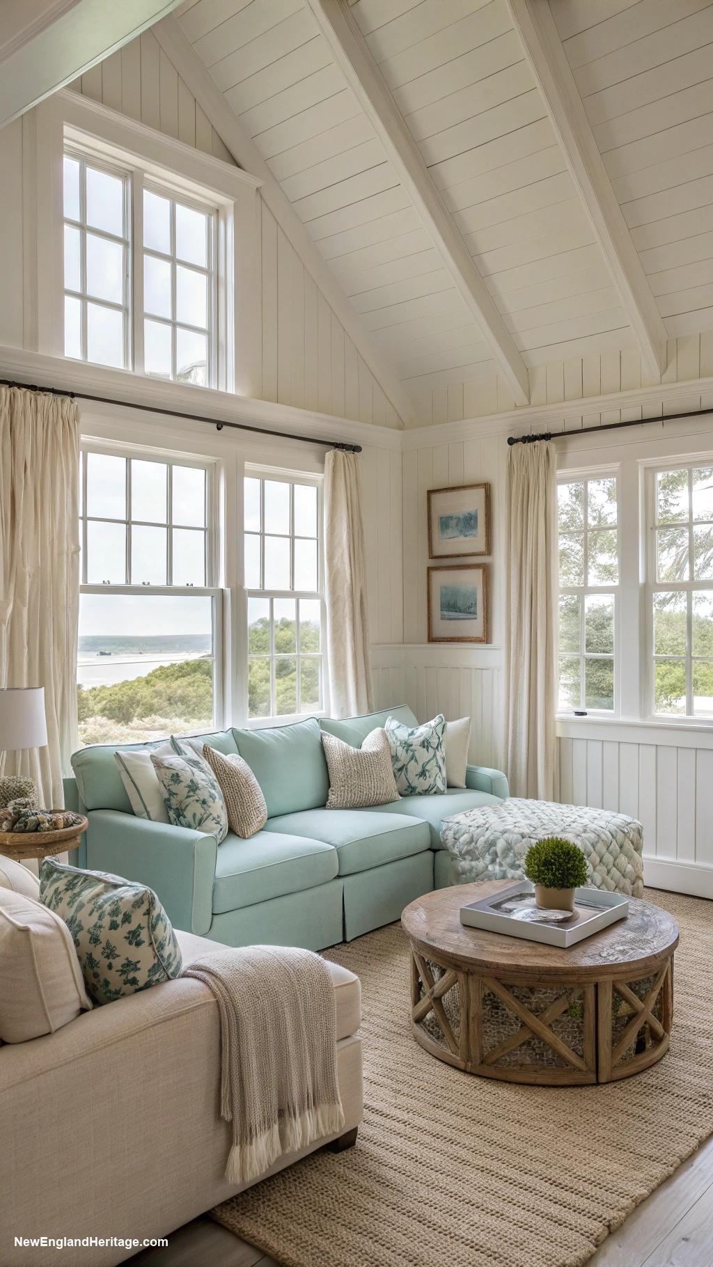 interior design style Coastal New England