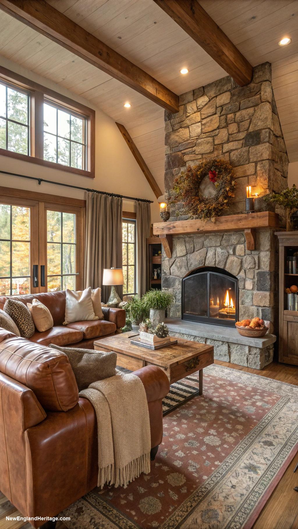 interior design style New England Rustic