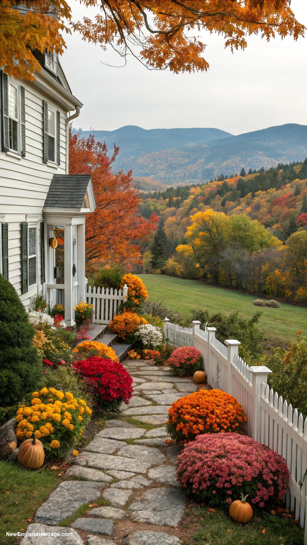 landscaping ideas Embrace New England autumn foliage