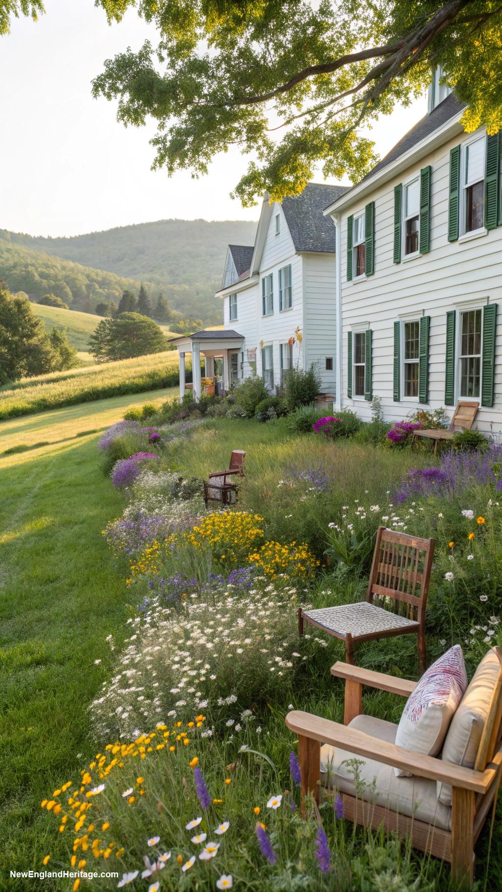 landscaping ideas Naturalized lawns with clover alternatives