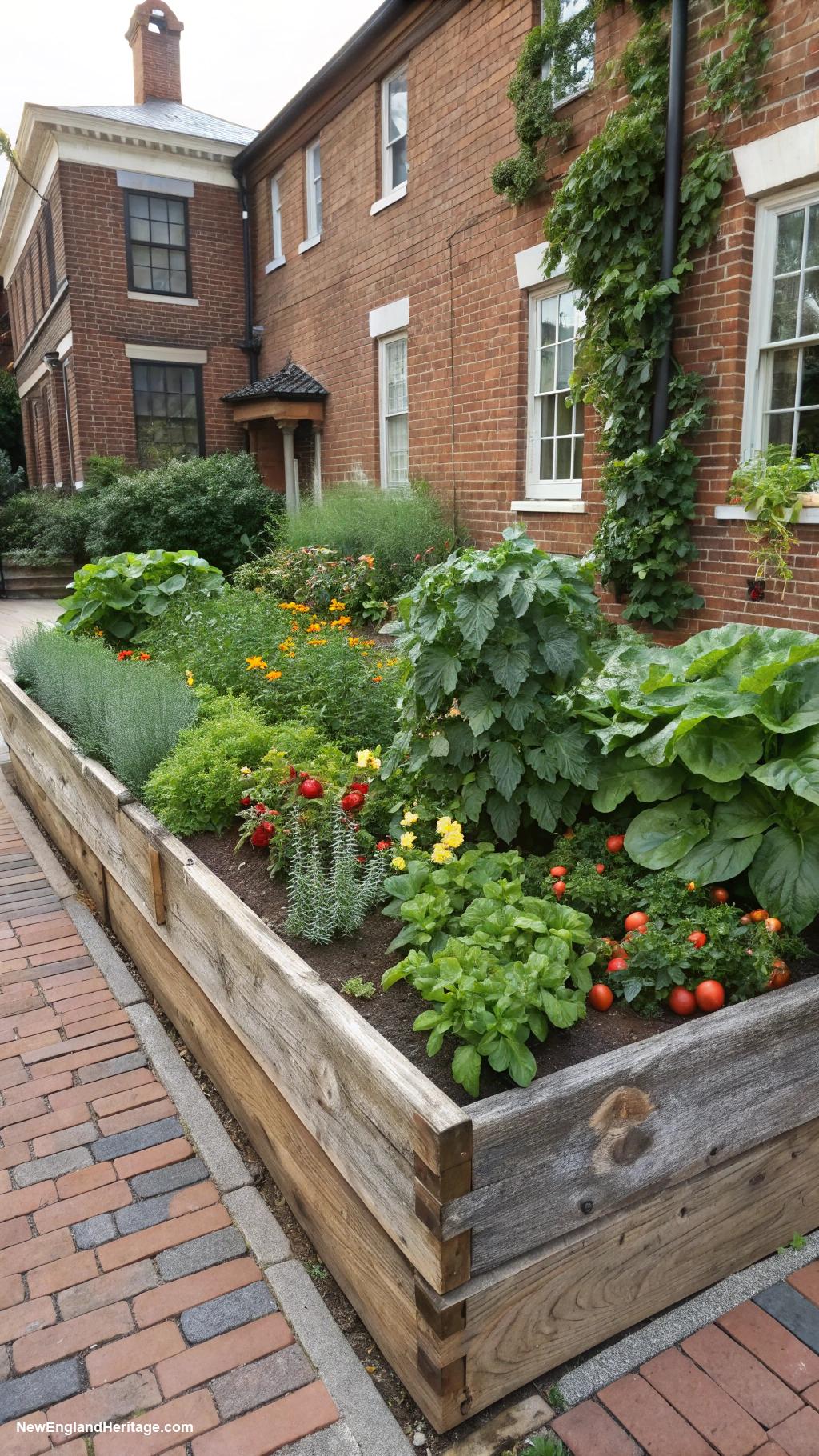 landscaping ideas Raised vegetable beds for urban spaces