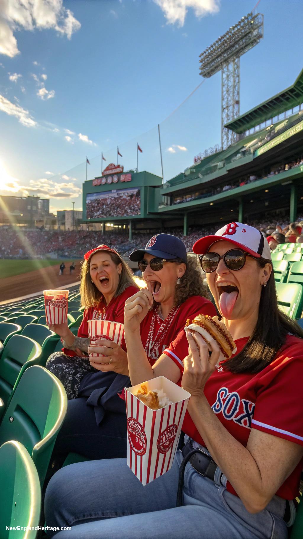 things new englanders love to do Attending a Boston Red Sox game at Fenway Park