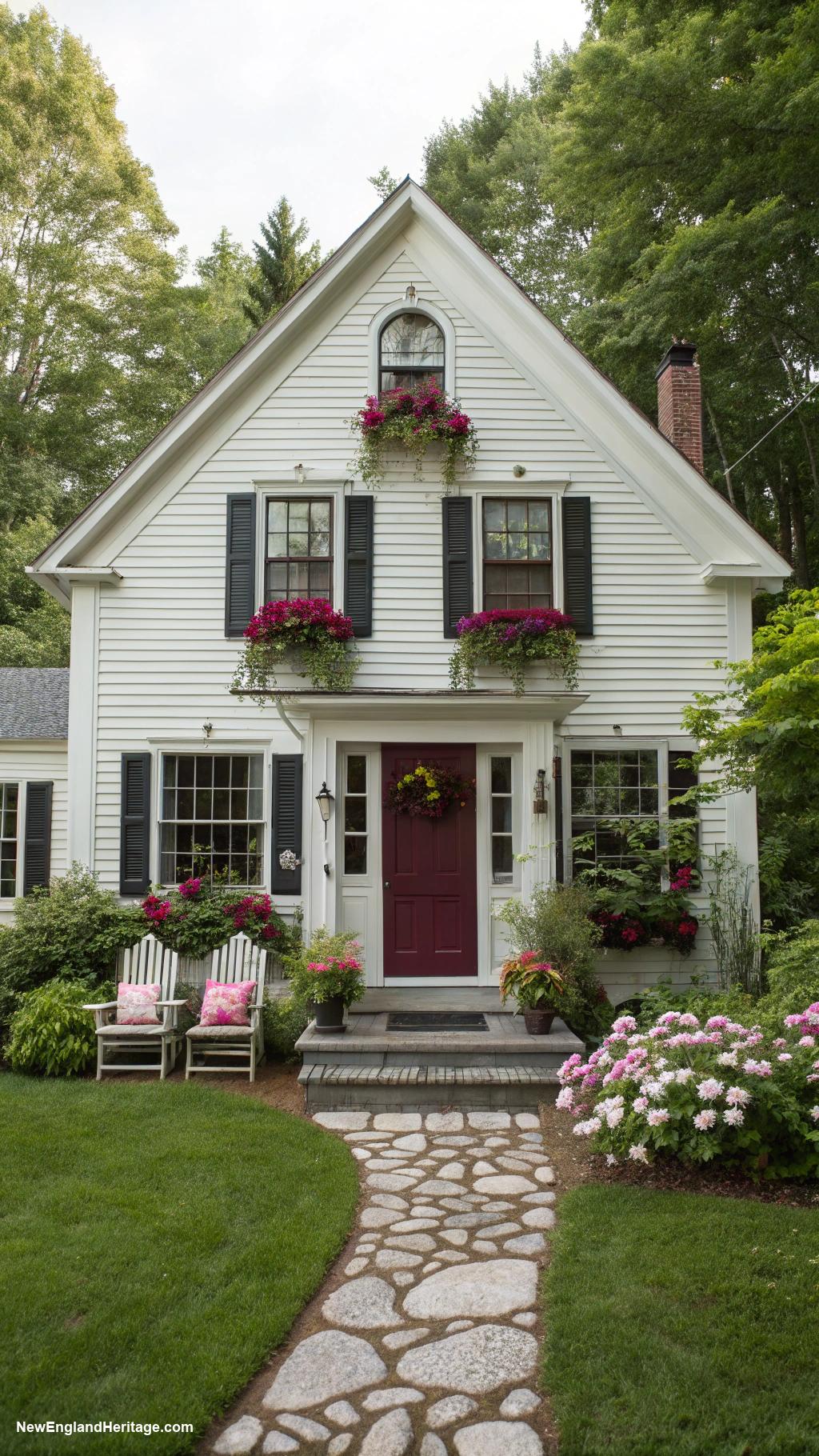typical houses Saltbox