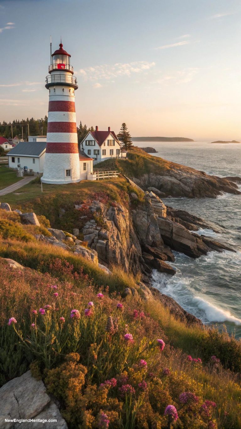 what is new england known for Lighthouses and Coastal Scenery