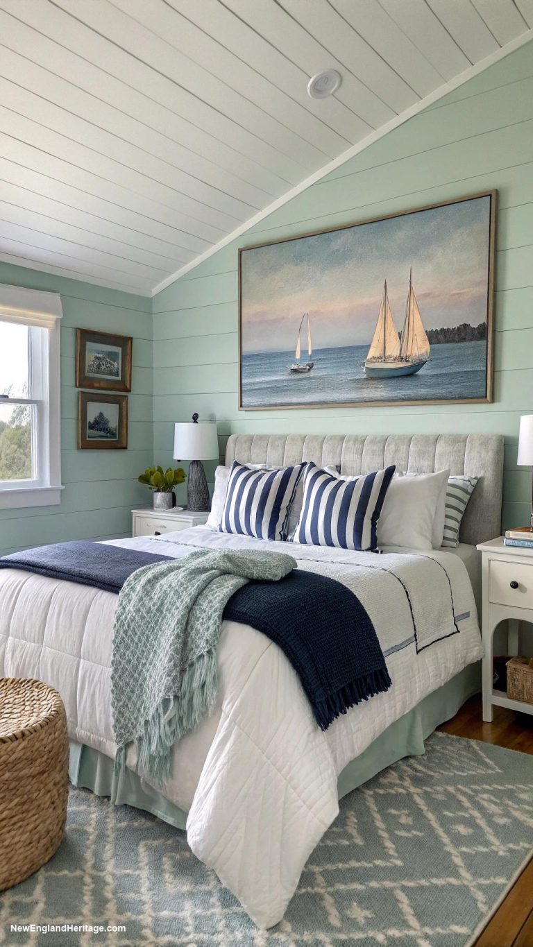 bedroom ideas Nautical artwork and accessories