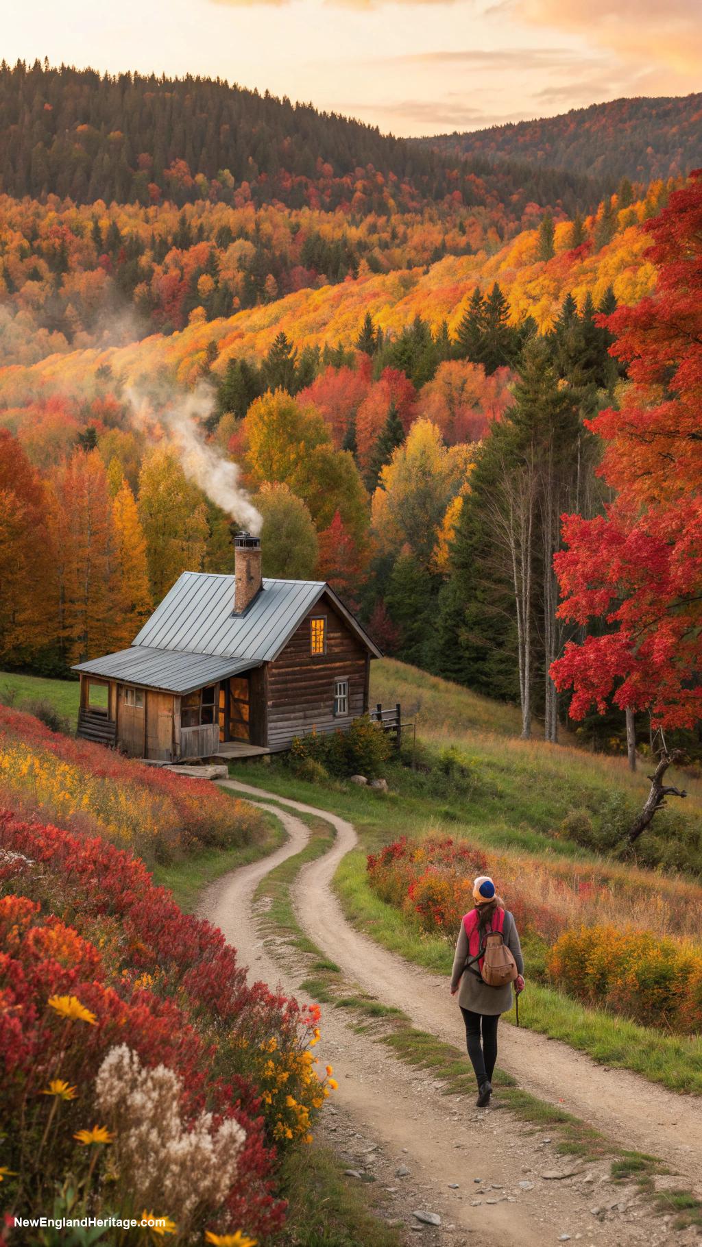 best things to do in new england Experience fall foliage in Vermont