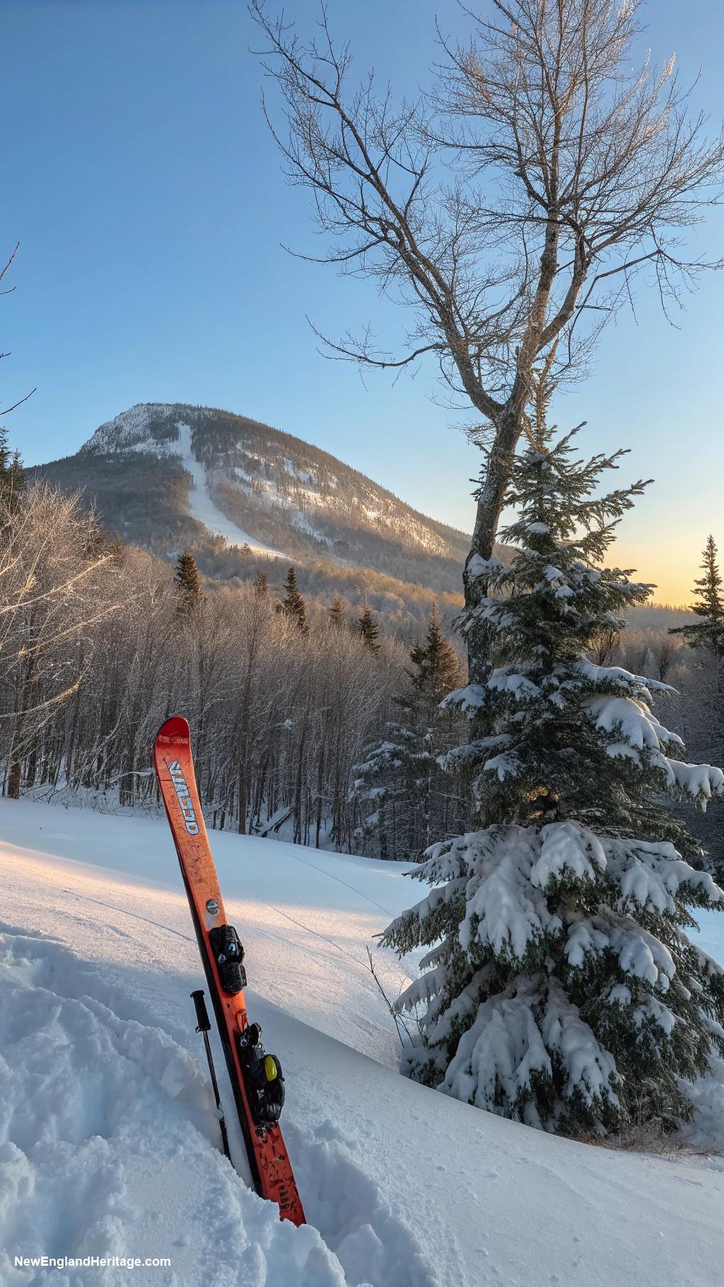 best things to do in new england Ski at Mt. Monadnock