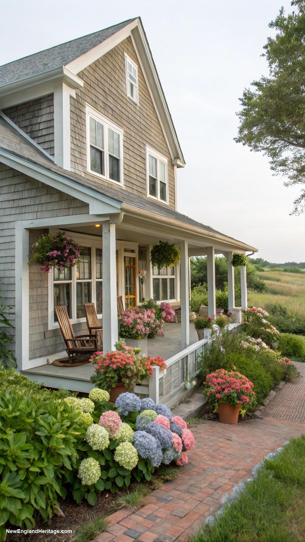 classic massachusetts houses Bungalow with natural wood accents