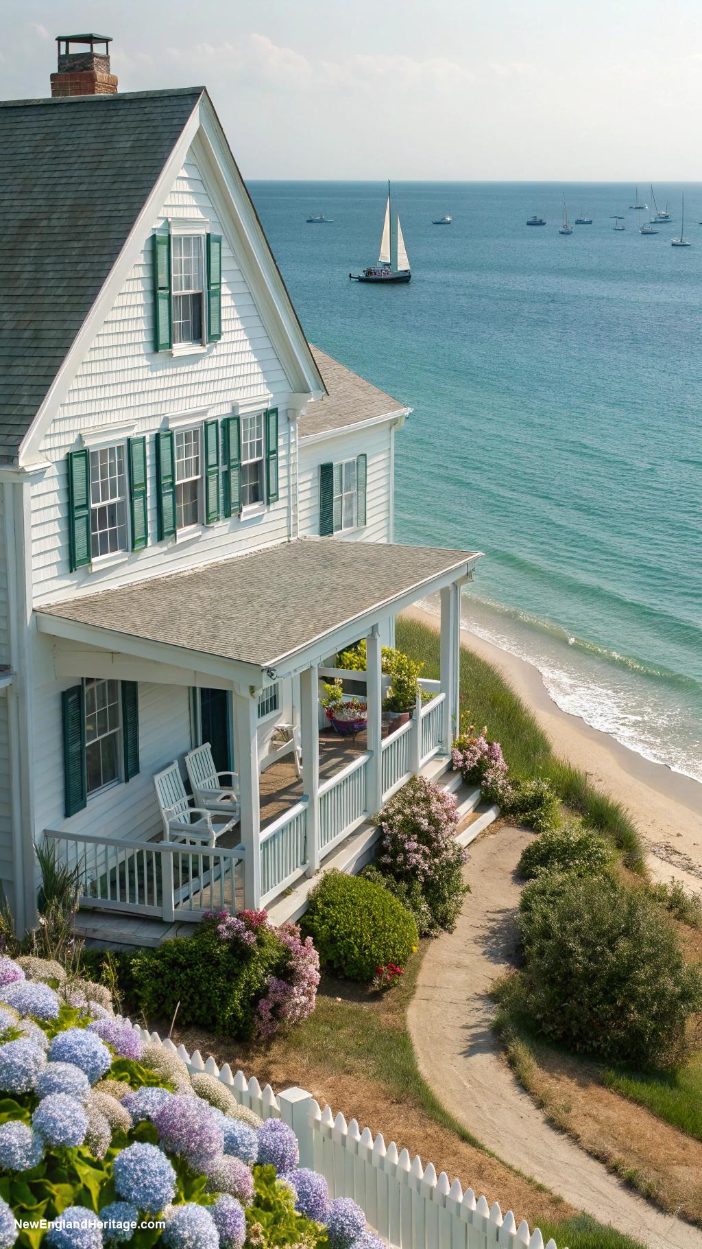 classic massachusetts houses Captains house with ocean views