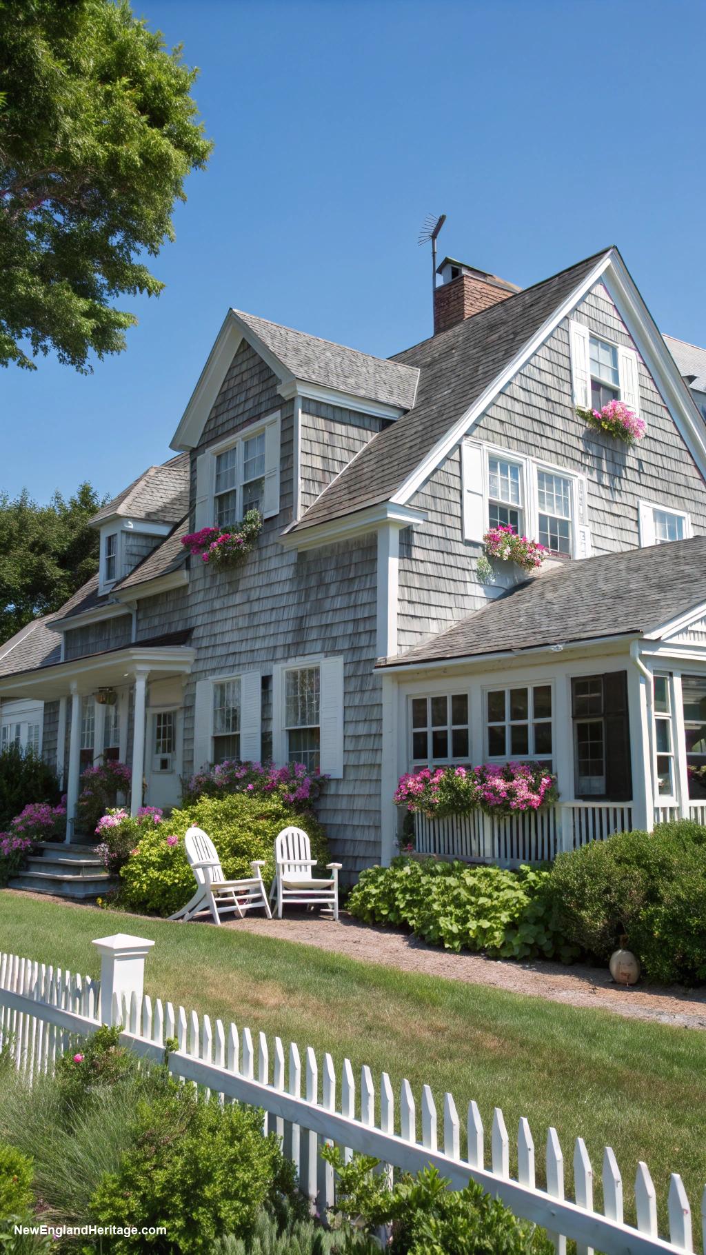 cute cape cod style houses Quaint home with cedar shingles and dormers