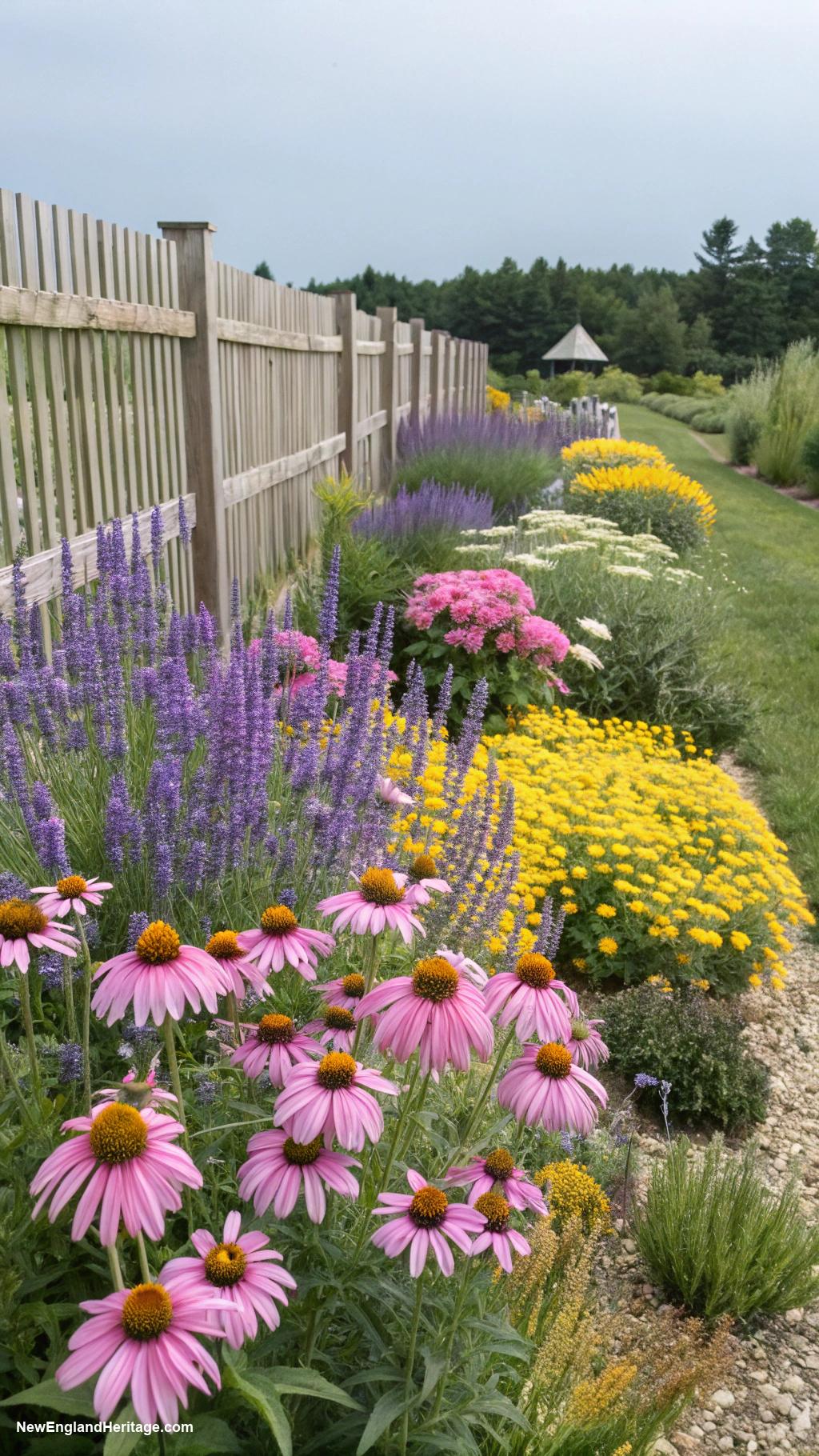 garden ideas Perennial flower beds for year round blooms