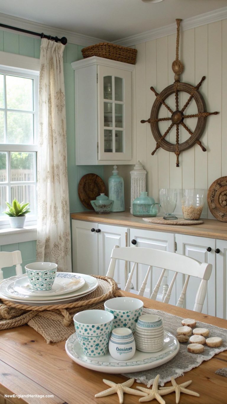 kitchen ideas Nautical accents like rope decor