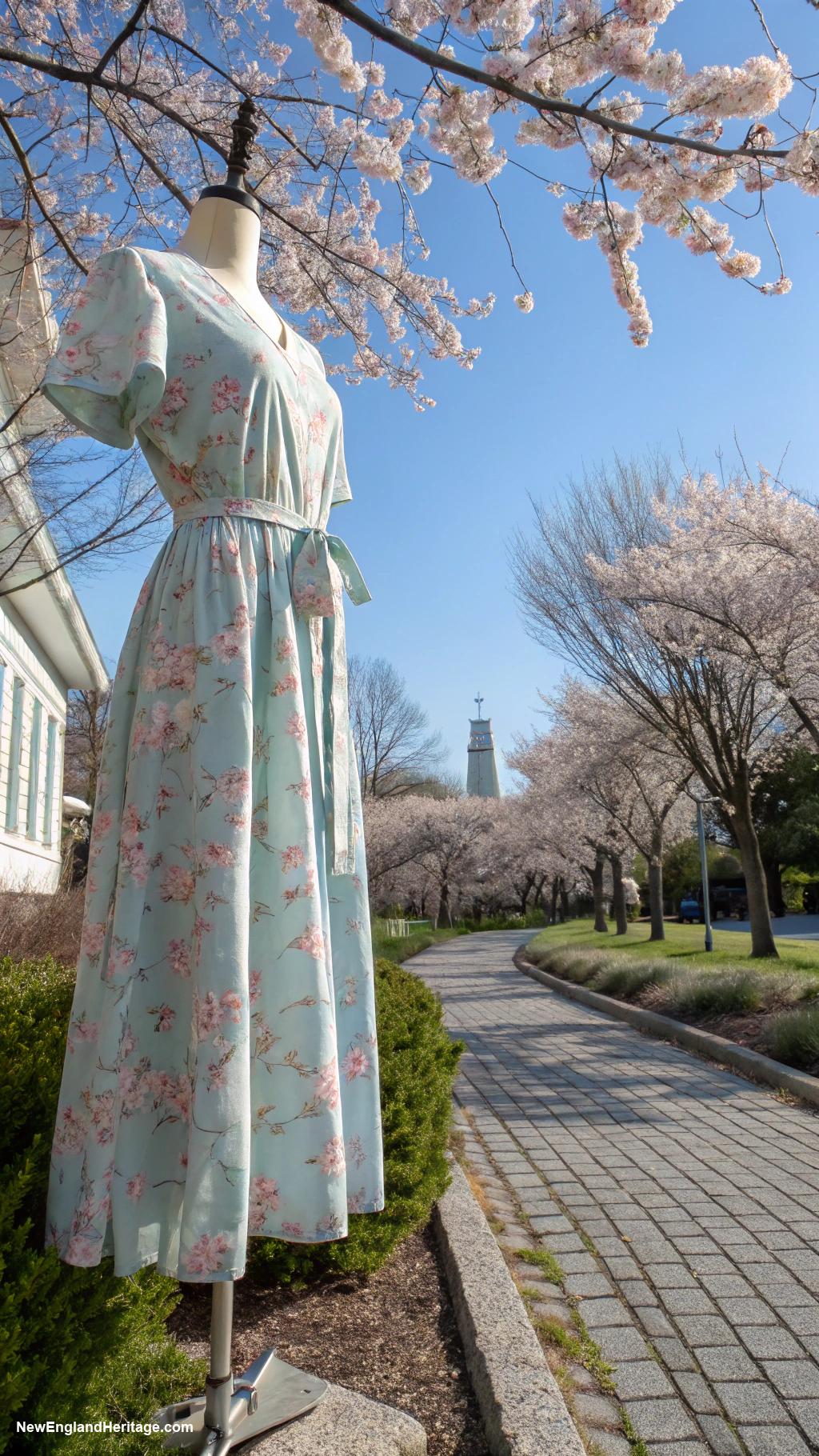 spring outfits for women Breathable sundress with sandals