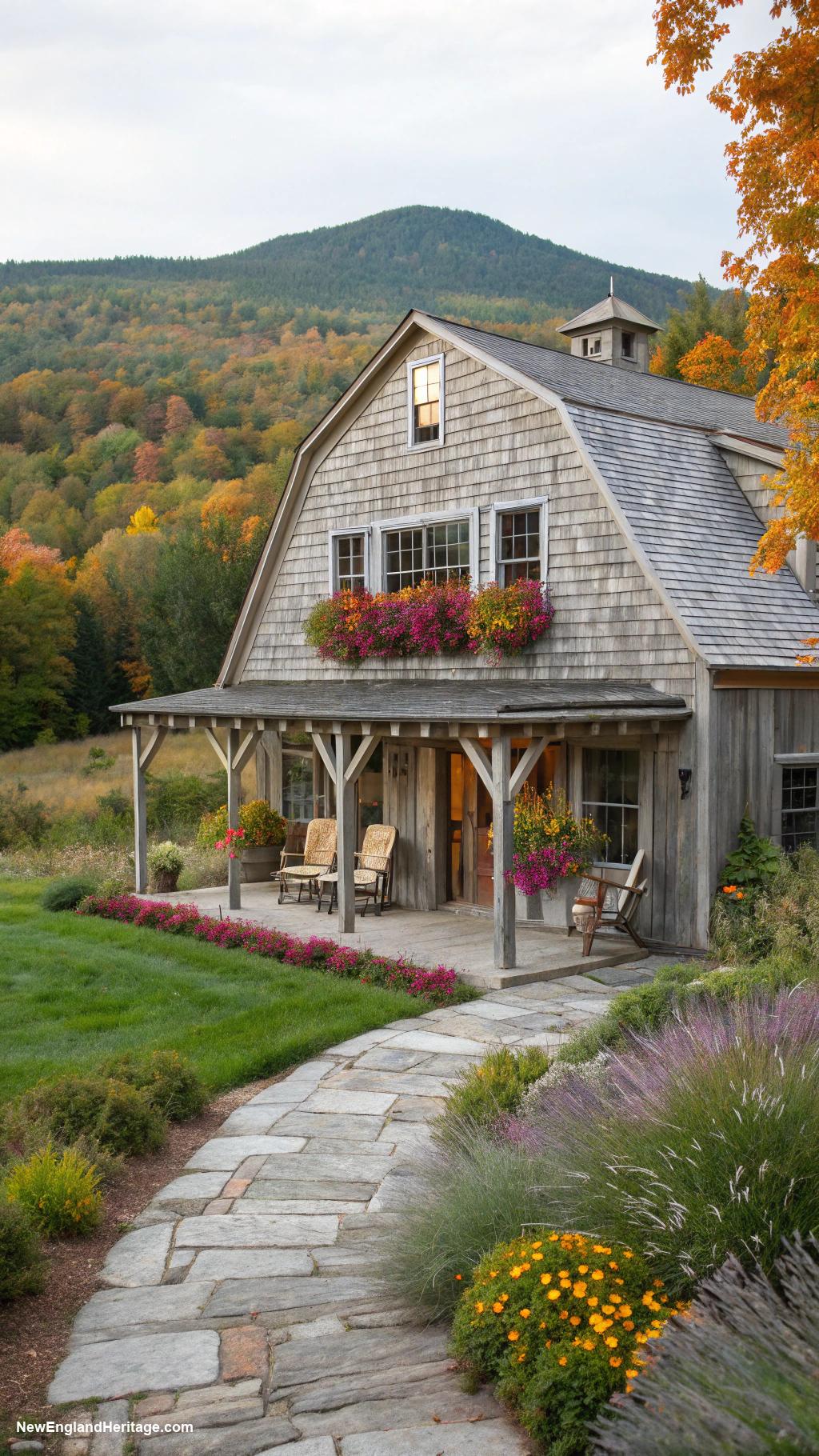 18th century new england houses Antique post and beam barn conversion