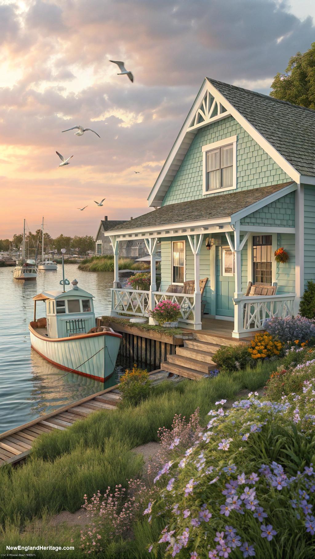 cottages Cozy fishing cottage by the harbor