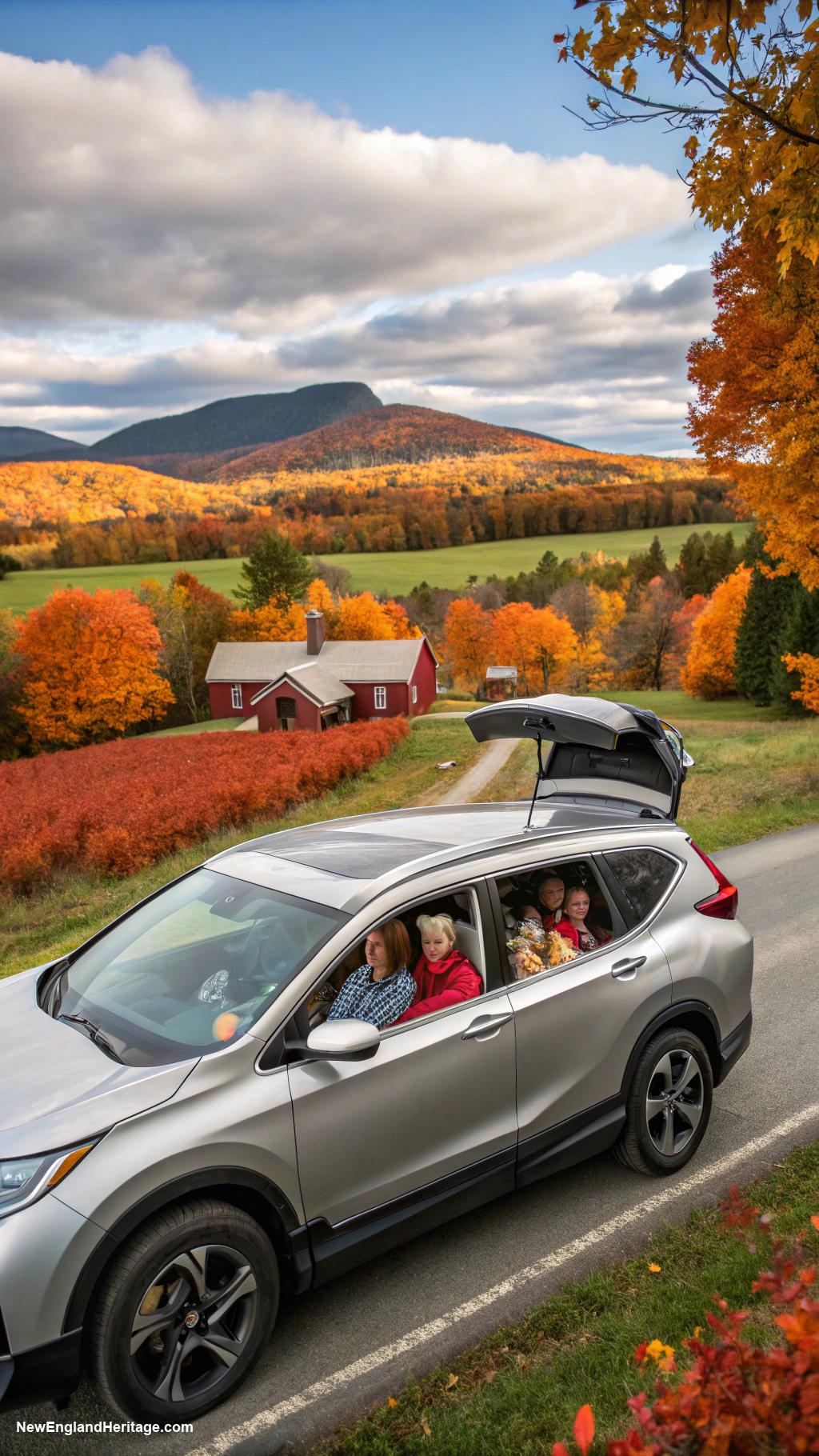 typical cars Honda CR V for family road trips