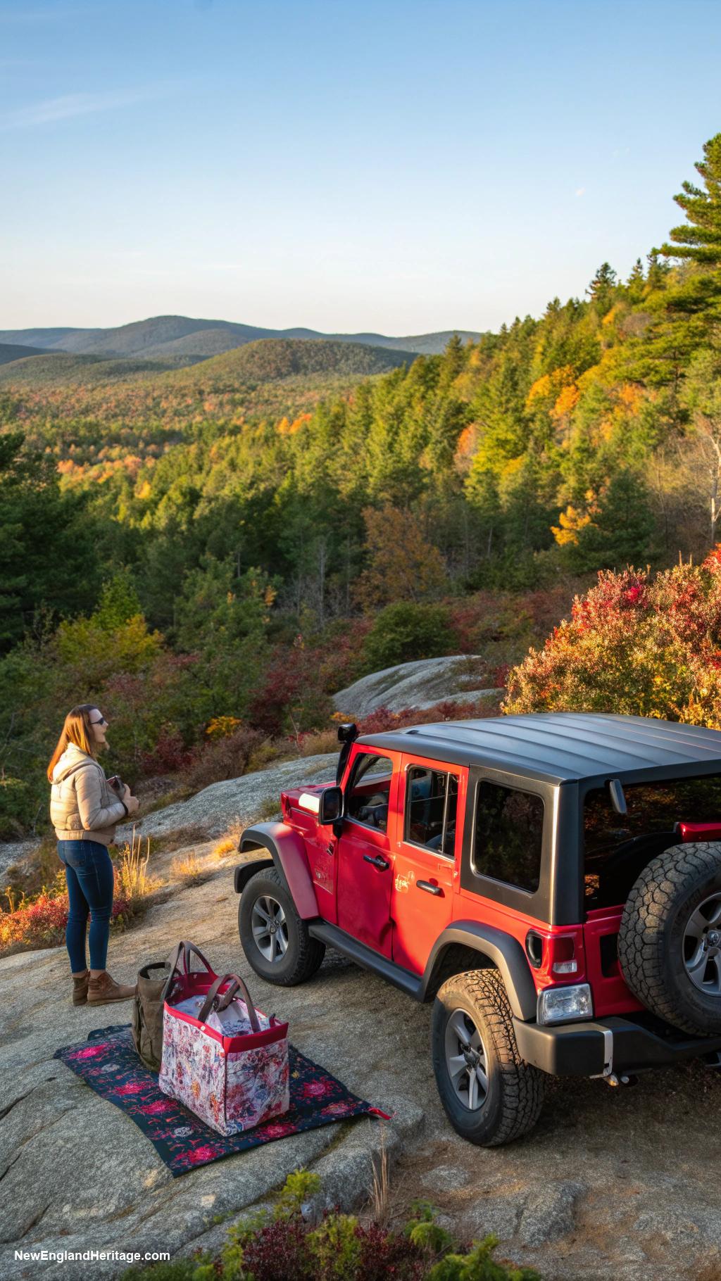 typical cars Jeep Wrangler for off road excursions