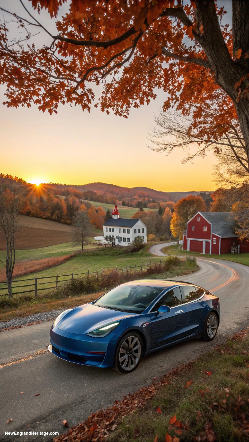 typical cars Tesla Model 3 for eco friendly travel