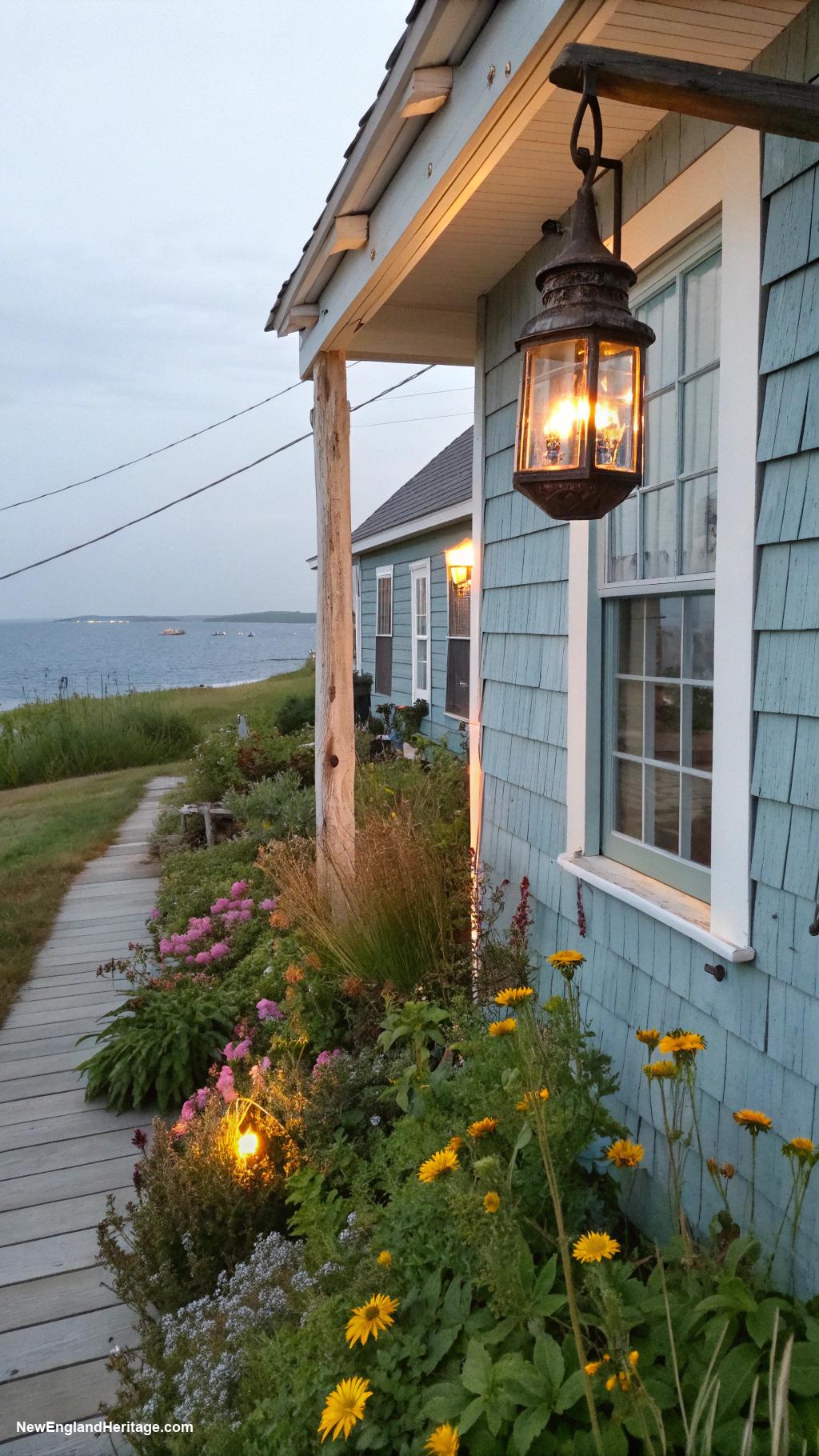 fishermans cottage Charming vintage lanterns for outdoor lighting