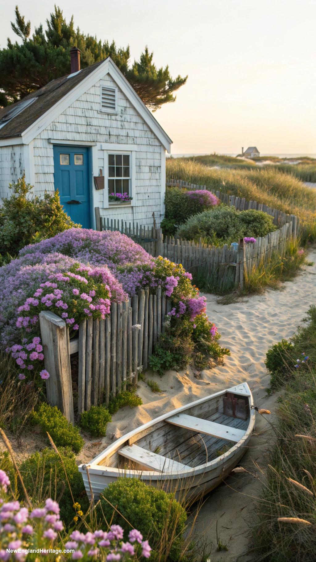 fishermans cottage Quaint garden with local coastal plants