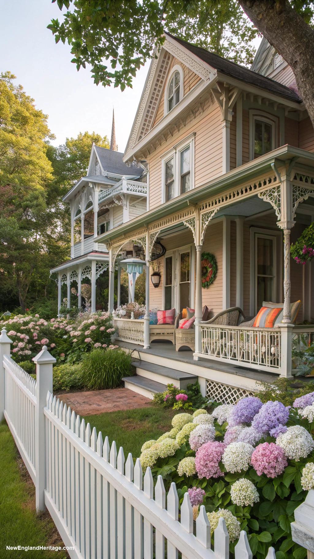 houses with porches Charming Victorian with wrap around porch