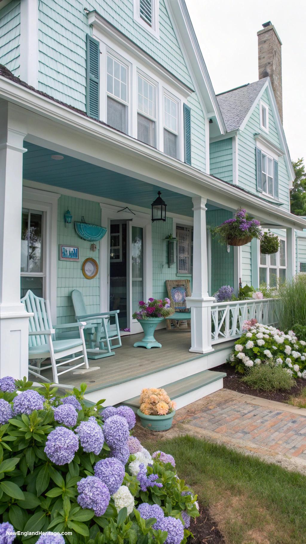 seaside cottage Nautical themed retreat with sea glass dycor