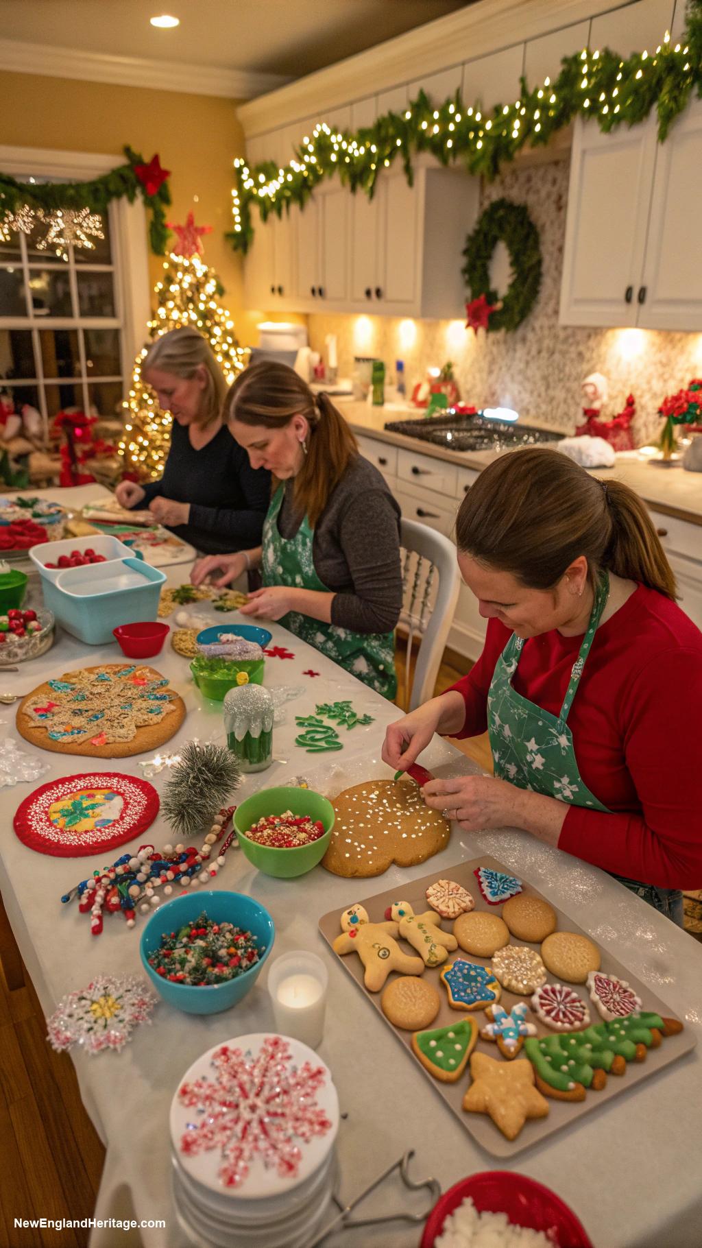 christmas party ideas Christmas cookie decorating competition