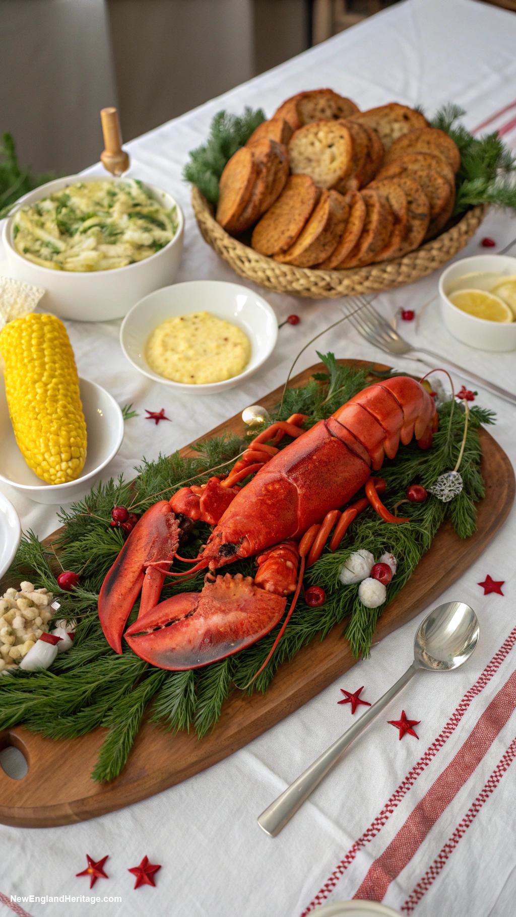 christmas party ideas Lobster themed holiday feast