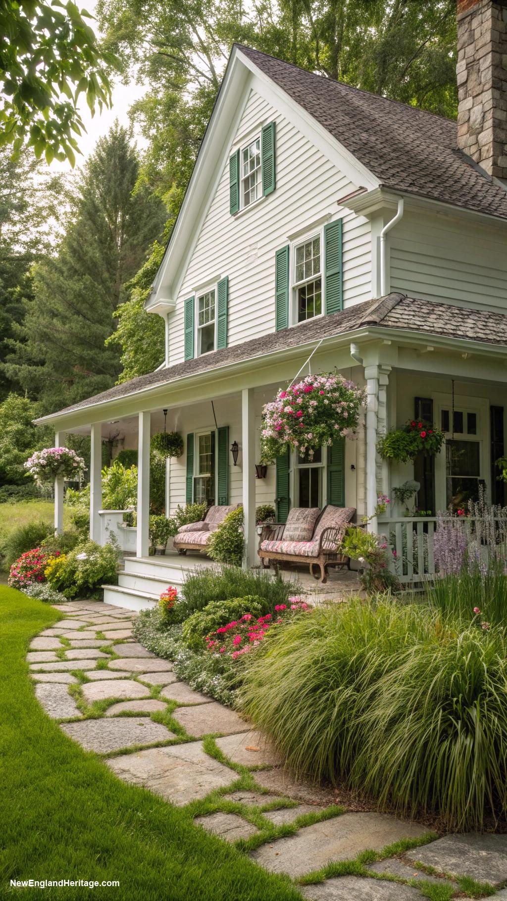 connecticut cottages Historic cottage with vintage decor