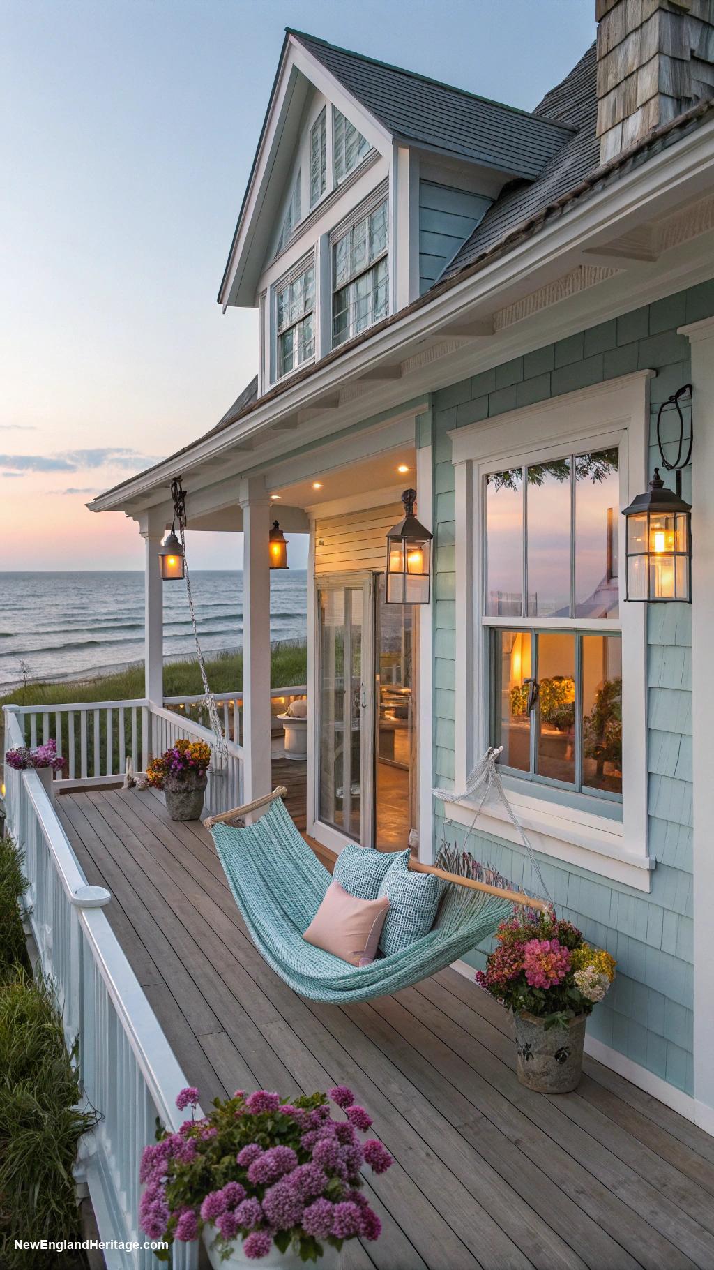 connecticut cottages Seaside charm with ocean view porch