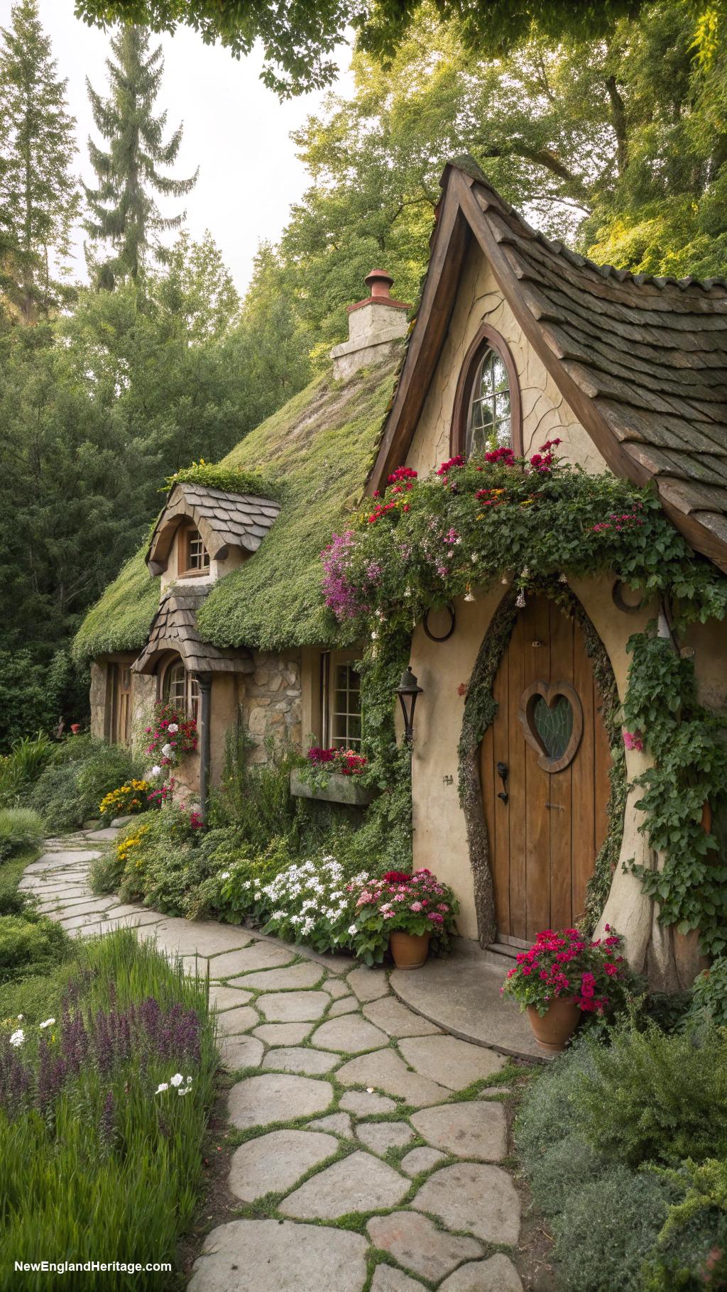 connecticut cottages Whimsical cottage with fairy tale elements