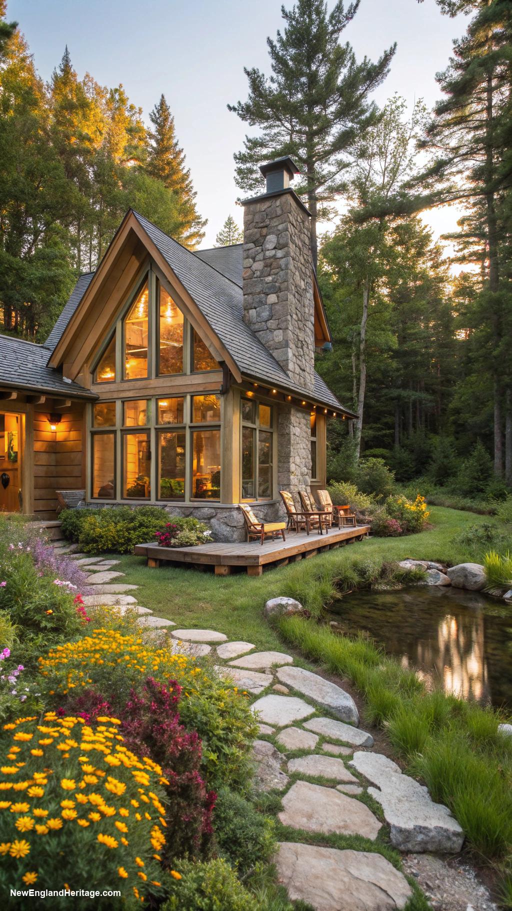 countryside cottages Peaceful retreat amid lush pine forests