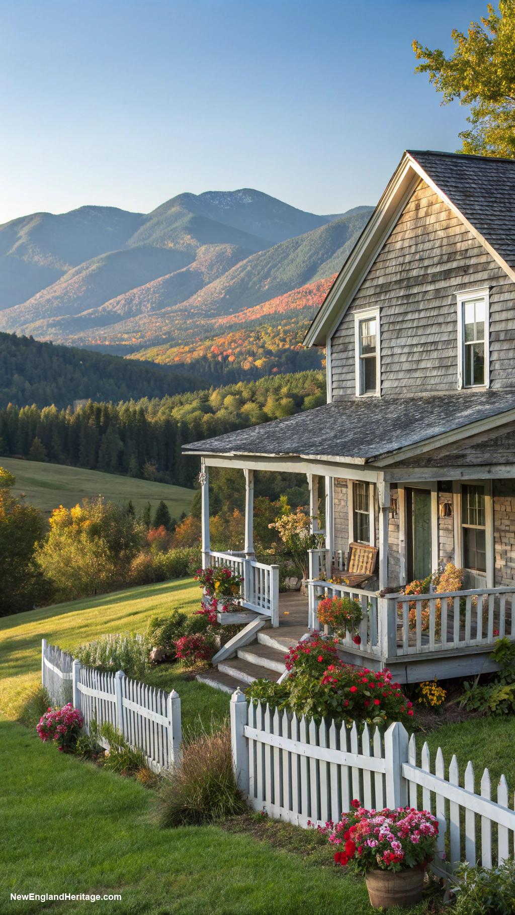 countryside cottages Rustic farmhouse with panoramic mountain views