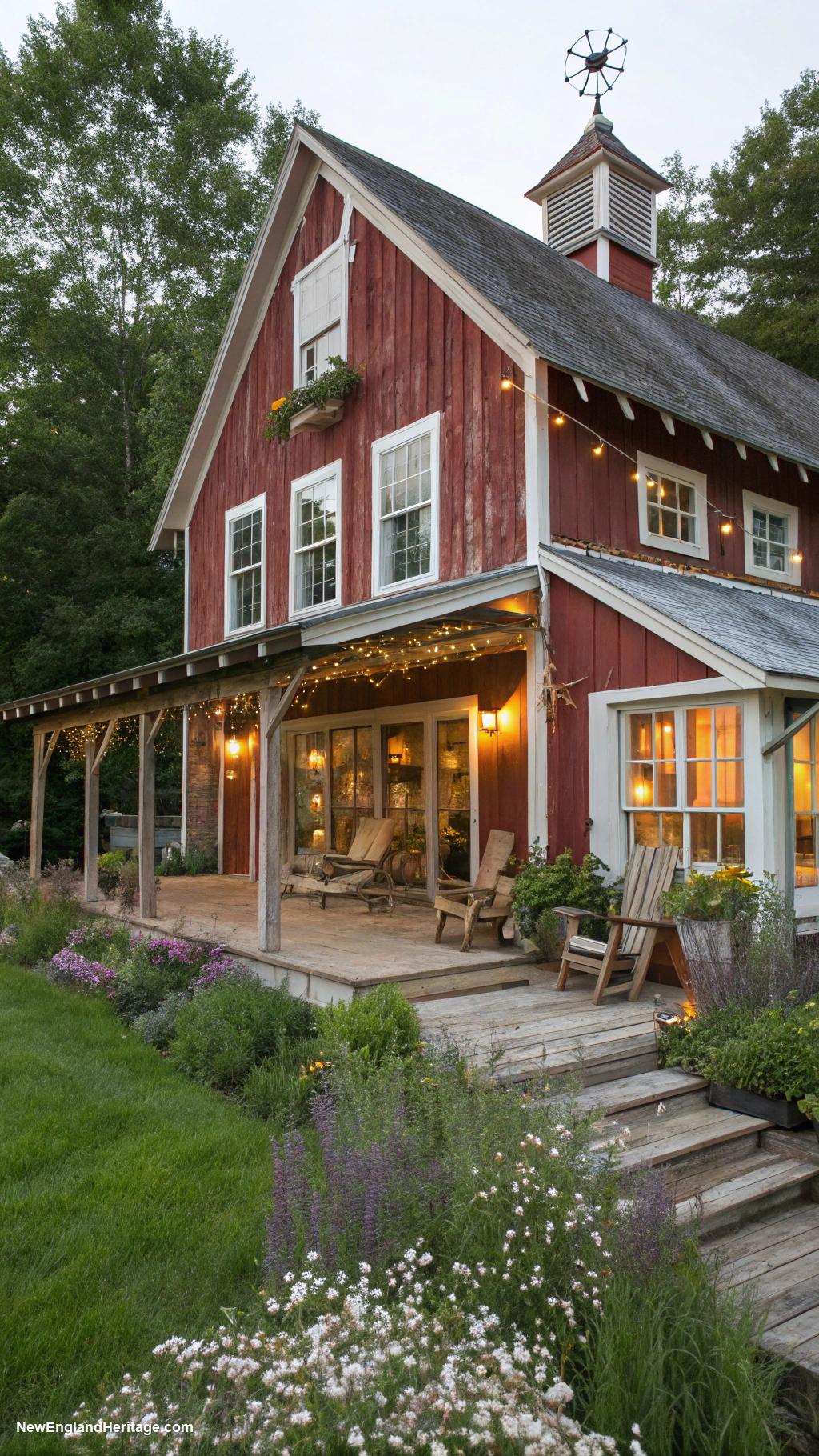 countryside cottages Vintage barn converted into a stylish cottage