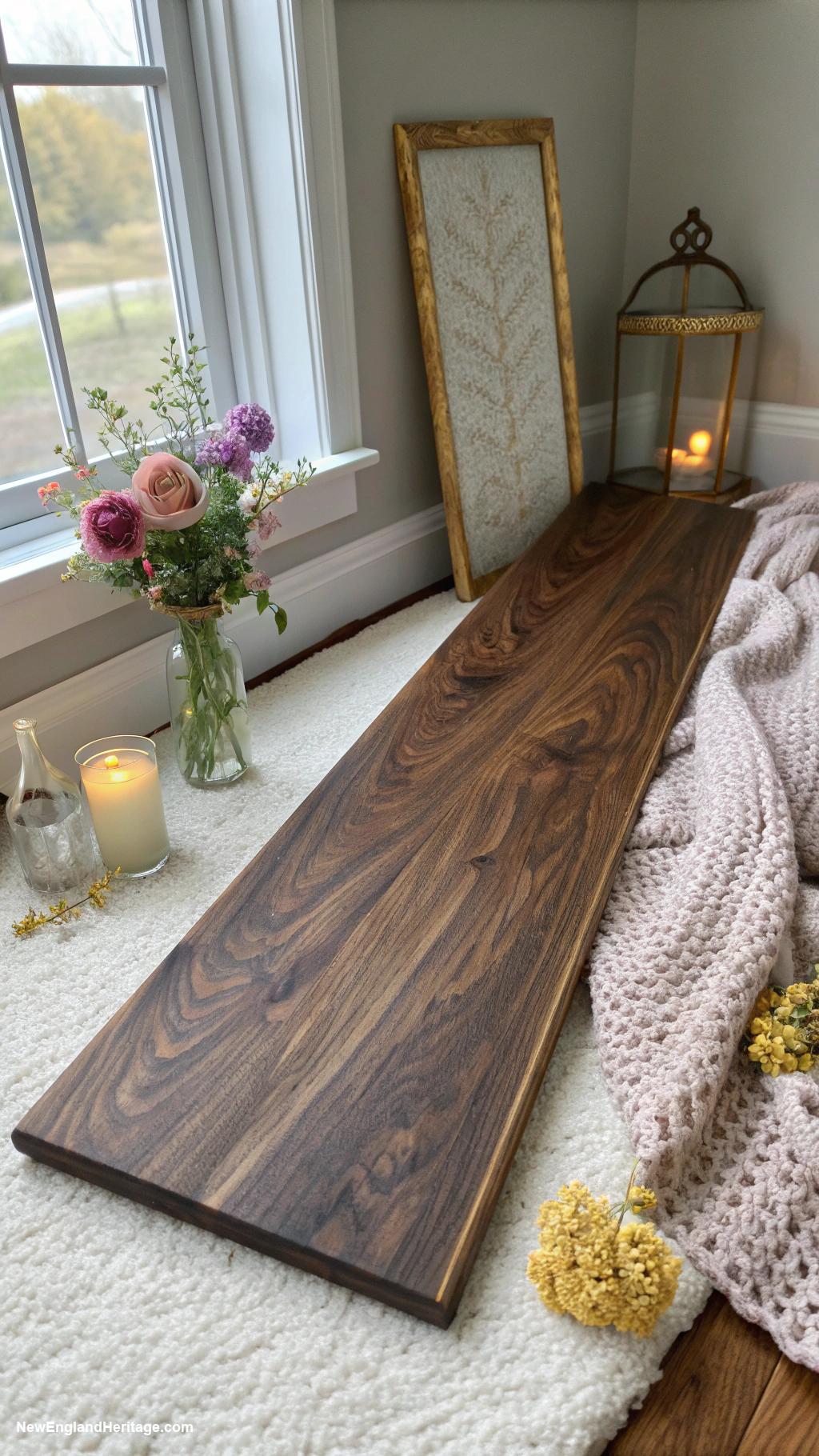 hardwood flooring ideas Dark walnut for an elegant look