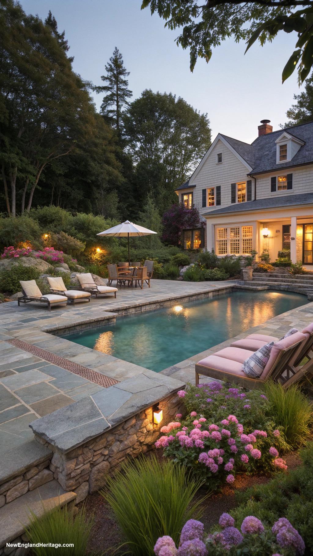 traditional pool design ideas Include a built in spa for luxury