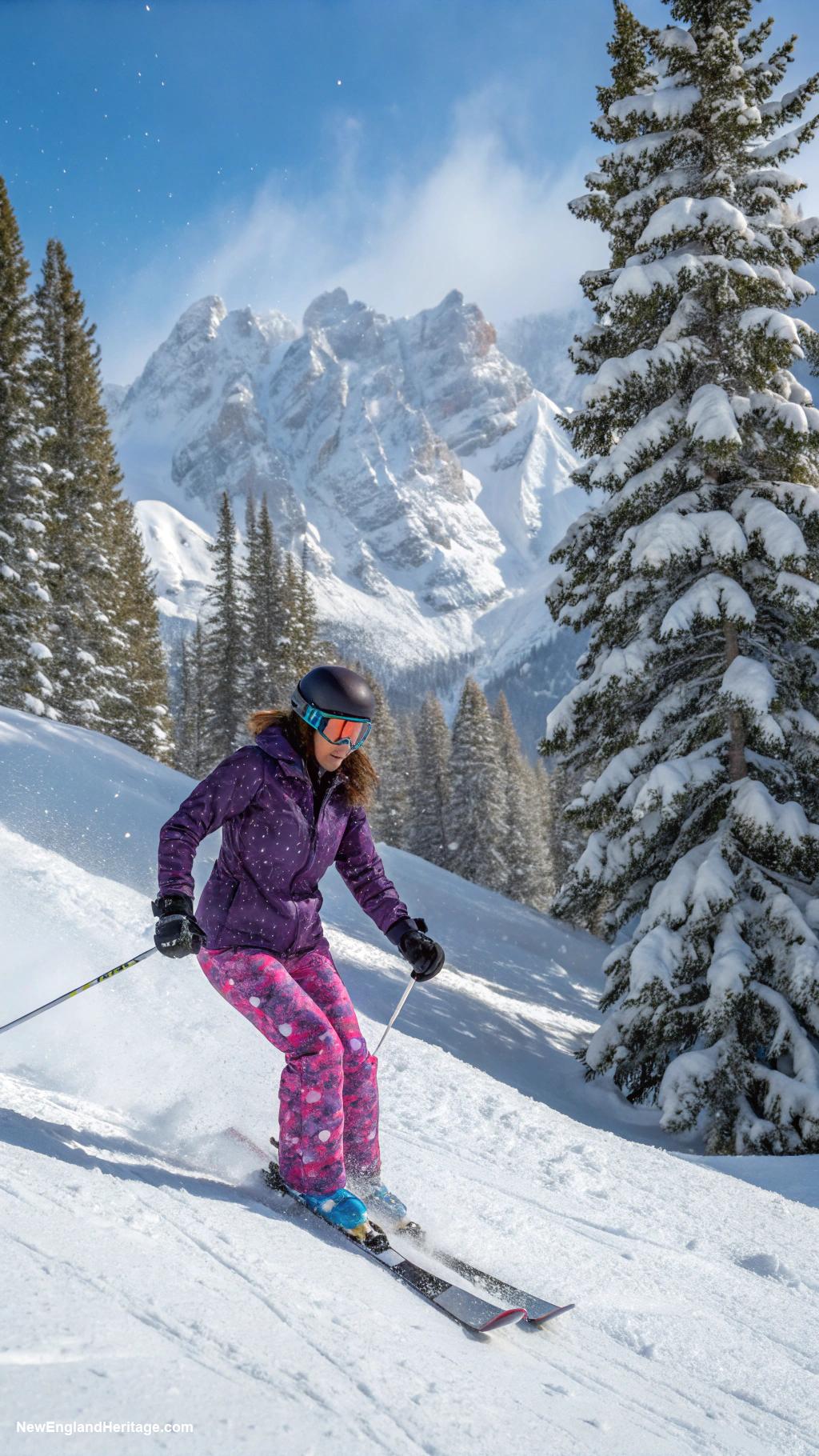 winter activities Skiing in the White Mountains