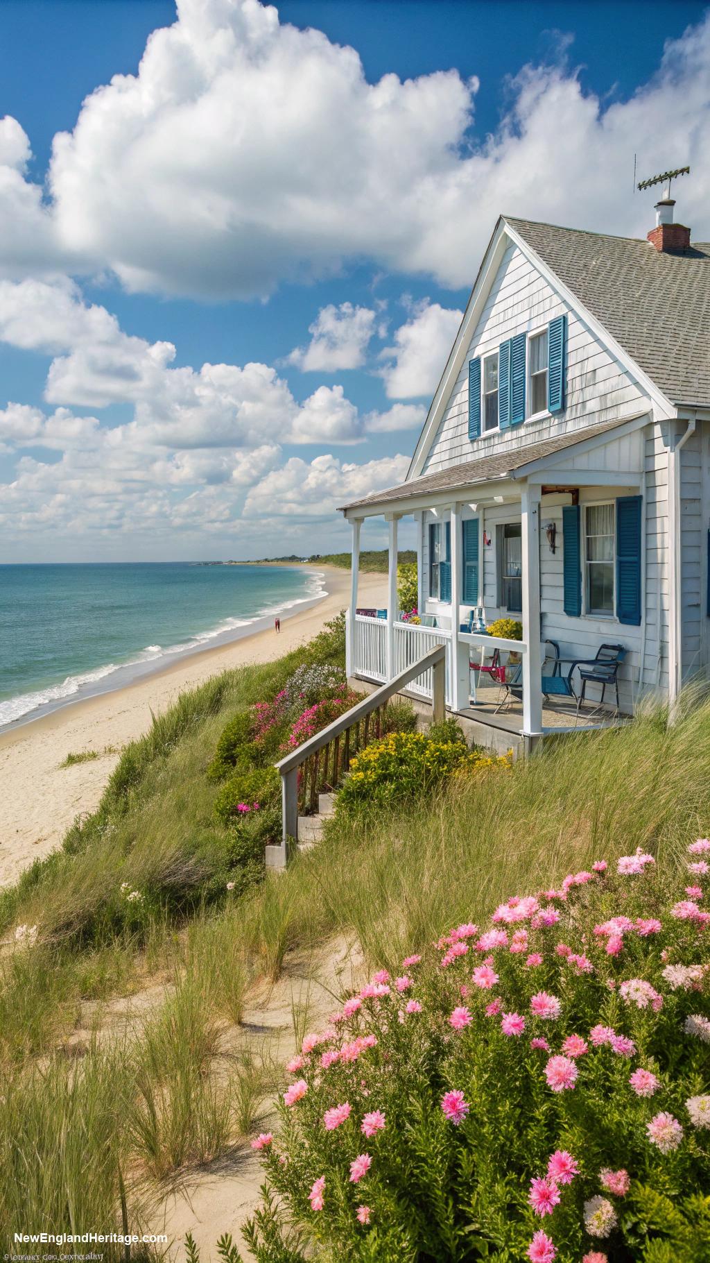 beachside bungalows Charming coastal cottage with ocean views
