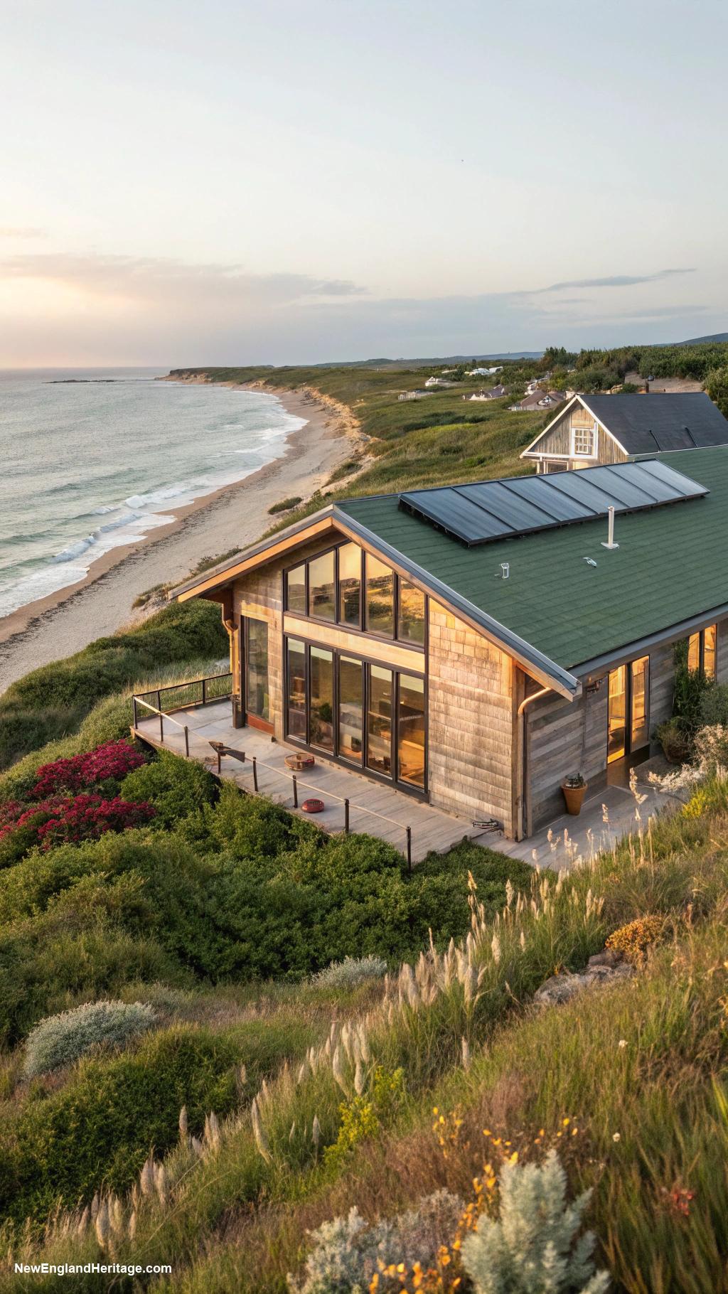 beachside bungalows Eco friendly bungalow with sustainable design features