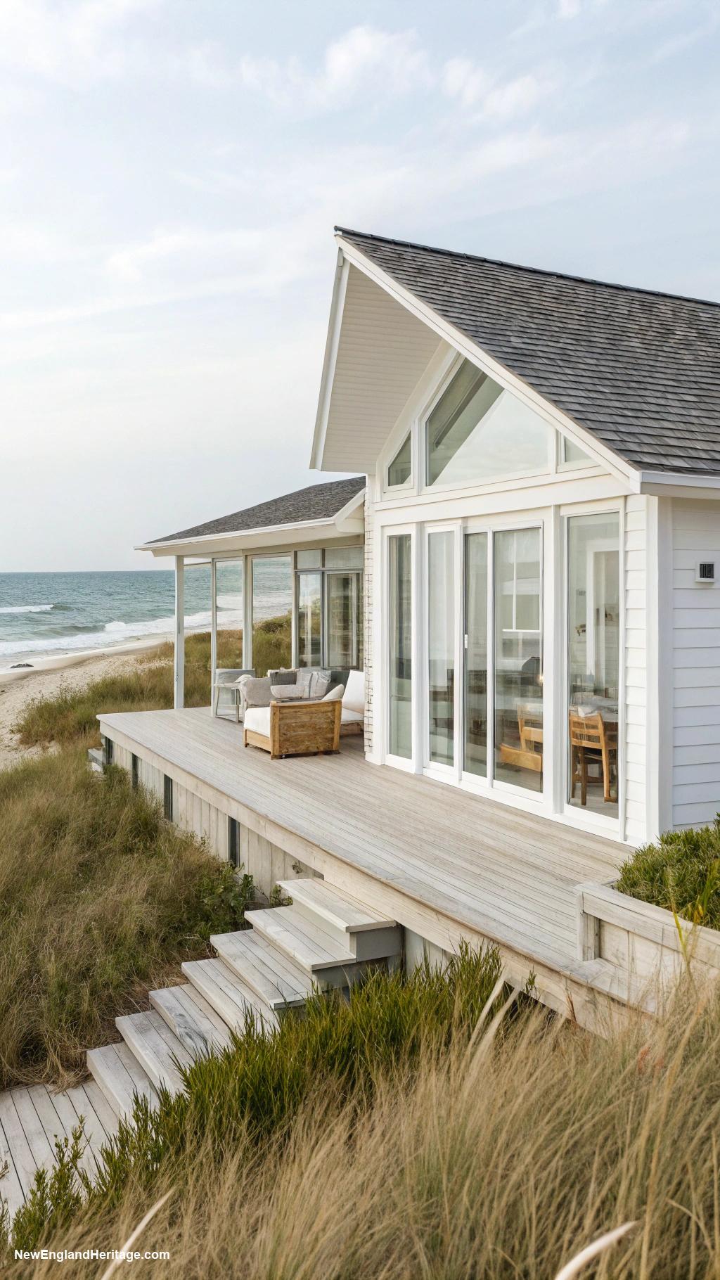 beachside bungalows Minimalist bungalow with clean lines and simplicity