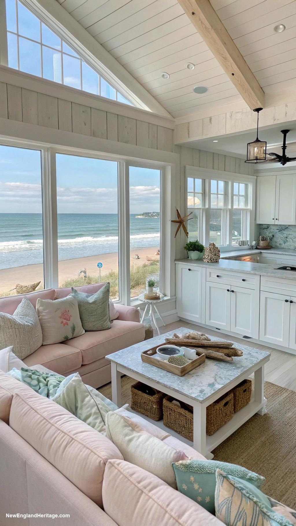 connecticut beach houses Bright open concept with large windows