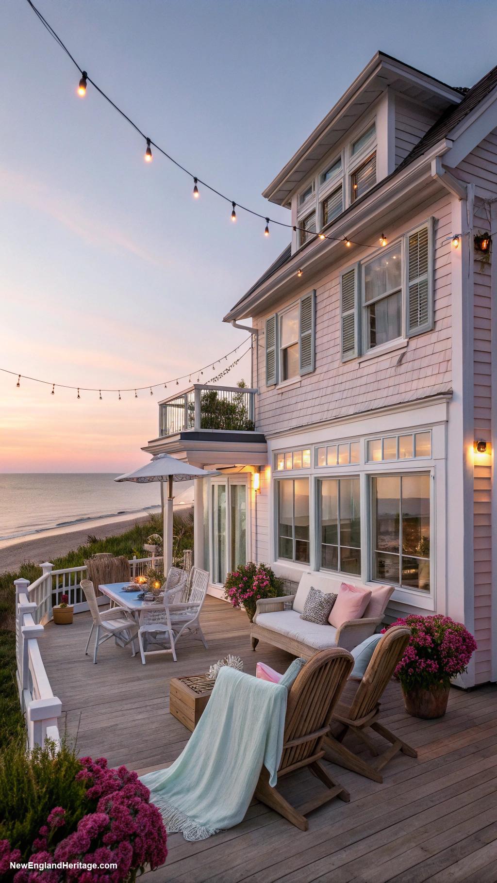 connecticut beach houses Stylish escape with rooftop terrace